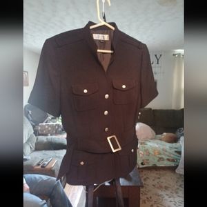 Tahari Arthur S. Levine short sleeve blazer -brand new- original price $280